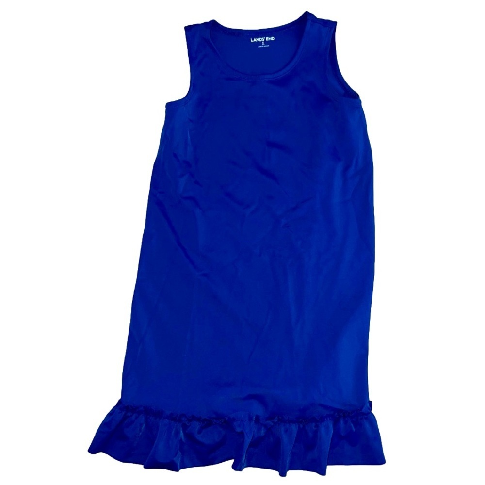 LAND’S End Girl’s sleeveless,nylon sundress or 🩱 bathing suit coverup